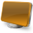 Orange Computer Icon